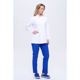 Dng Workwear Kadın Hakim Yaka Beyaz Önlük Öğretmen • Doktor • Öğrenci • Eczacı • Laboratuvar - 1 ADET