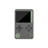 DNR Bilişim Atari Mario El Oyun Konsolu 2.4-inç Yumuşak Ultra-ince Ekran Şarj Edilebilir Dahili 500 Oyun Yeşil