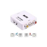 DNR Bilişim Hdmi Output To Rca Input (KIRMIZI-SARI -BEYAZ KABLO)1080p Tos Av Çevirici Dönüştürücü Ps2/tv