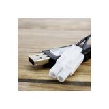 DNR Bilişim Oyuncak Pili Şarj Cihazı Uzak Kumandalı Hobi Oyuncak USB Input 5 V/0.5-2A Beyaz Soket 7.2V. 250MA
