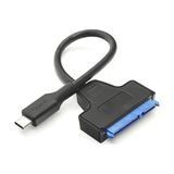 DNR Bilişim Type C Sata Hardisk/sdd Çevirici Adaptör 2.5 Inç Laptop Hardisk 3.0 Çevirici - Siyah