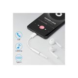 DNR Bilişim Type-C USB Tip C - 3,5 mm Kulaklık Jakı Adaptörü - Aux Ses Dongle Kablosu Kulaklık Jakı Dönüştürücü