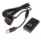 DNR Bilişim Xbox 360 Joystick Şarj Kiti USB + Batarya Kablosu Birlikte