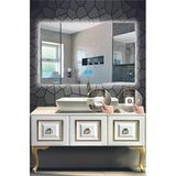 Dnr Mirror 65X90 Cm Buğu Yapmayan Dokunmatik Günışığı Ledli Dikdörtgen Banyo Aynası