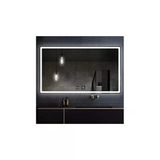 Dnr Mirror 75X105 Cm Buğu Yapmayan Dokunmatik Beyaz Ledli Dikdörtgen Banyo Aynası