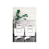 DNS Home 2'li Set Etiketli Deterjan Beyazlar ve Deterjan Renkliler 2900 ml Deterjan Saklama Kabı Kutusu