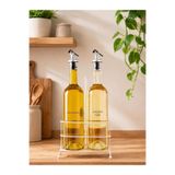 dnshome Cremma 2'li Standlı Yağdanlık Seti Etiketli 750 ml Yağlık Seti Beyaz