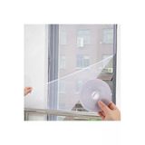 Dny Pencere Sineklik Hazır Cam Sinekliği + 4Mt Cırt Bant 75X125 Tamir Bandı