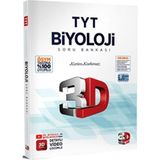 Dnz 3D Yayınları TYT Biyoloji Video Çözümlü Soru Bankası Mesleki Hazırlık Sınıfı 0922