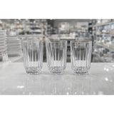 Dnz Art Collection Paşabahçe Echo 3'lü 260 ml Meşrubat Bardağı - Şeffaf