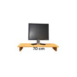 Dnz Masaüstü Pc Monitör Ekran Yükseltici Organizer Sehpa70 Cm Masif Ahşap Çam
