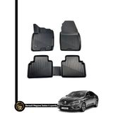 Dnz Renault Megane 4 3D Havuzlu Paspas Sedan Yumuşak Loci - Siyah