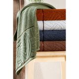 DNZGÜLCAN 5'li Başak Jakarlı %100 Pamuk El Yüz Havlusu 50x90 cm | Yumuşak Çeyizlik Set, Premium Kalite
