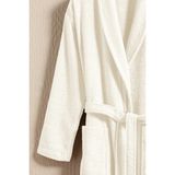 DNZGÜLCAN Nova Şalyaka Kadın ve Erkek Bornoz %100 Pamuk | Dayanıklı | Hızlı Kuruma | Yumuşacık Konfor - 2XL - Ekru