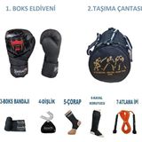 Do Boks Eldiveni, Kick Boks Antrenman Seti, 14 Oz, Siyah, Unisex - Standart - Çok Renkli