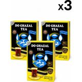 Do Ghazal Tea 3 x 500 gr Karton Kutu Siyah Iran Çayı (3'lü Avantaj Paketi) - 1,5 kg
