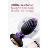 Do it Love - 360 Derece Dönen Titreşimli Uzaktan Kumandalı Anal Plug - Dönen Titreşimli Anal Tıkaç
