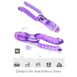 Do It love - Çift Başlı Titreşimli Silikon Dildo - Pilli - Double Zevk