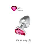 Do it Love - Kalpli Taş 3 lü Anal Tıkaç Set - Küçük Orta Büyük Boy An*l Plug - 3 lü Set Anal Plug