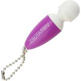 Do it Love - Mini Vibratör - Anahtarlık Vibratör - Mini Masaj Aleti - 6cm - Mor