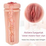 Do it Love - Premium Plus Realistik Vakumlu ve Titreşimli Vajina Mastürbatör