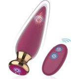 Do It Love - Uzaktan Kumandalı Güçlü Haz Verici - Sessiz Anal Tıkaç - Anal Plug 35MM