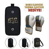 Do Legacy Kick Boks Eldiveni, Muay Thai, 14 Oz, Beyaz, Taşıma Çantası Hediyeli - Standart - Çok Renkli