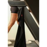 DO ME FIT Mıknatıslı Havlu 50x100cm Spor Havlusu Gym Antreman Fitness Havlusu %100 Pamuk Siyah Renk