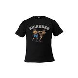 DO-SMAI Baskılı Kick Boks Fitness Boks Muay Thai Antrenman Tişörtü Spor T-shirt Kbt842