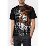 DO-SMAI Dijital Baskılı Fitness Boks Muay Thai Antrenman Tişörtü Spor T-shirt Fgt156