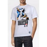 Do-Smaı Dijital Baskılı Jiu Jitsu Fitness Boks Muay Thai Antrenman Tişörtü Spor T-Shirt Jit008