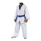 Do-Smaı Dijital Baskılı Siyah Yaka Hava Alan Antrenman Taekwondo Elbisesi Te041
