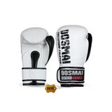 Do-Smaı Profesyonel Deri Boks Kick Boks Eldiveni Dosmai El347-14 Oz - Beyaz-Siyah