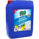 Doa 4 kg Limon Kokulu Sıvı Bulaşık Deterjanı Elde Yıkama için Yeni Nesil Formül - 4 lt