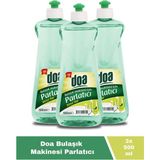 Doa Bulaşık Makinesi Parlatıcı 500 ml X3 Adet Su Lekelerini Engelleyen Güçlü Formül