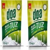 Doa Bulaşık Makinesi Tuzu 1,5 kg X2 Etkili Temizlik ve Kireç Önleyici Özellik