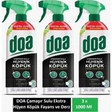 Doa Çamaşır Sulu Hijyenik Köpük Fayans ve Derz Temizleyici Ekstra Hijyen 1 Lt x 3 Adet - 3 Lt