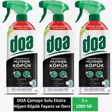 Doa Çamaşır Sulu Hijyenik Köpük Fayans Ve Derz Temizleyici Ekstra Hijyen 1 Lt X 3 Adet