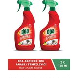 Doa Çok Amaçlı Temizleyici Aspirex 750 ml Vegan x 2 Adet - 2 x 750 Ml
