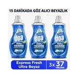 Doa Express Hızlı Yıkama Ultra Beyaz Sıvı Çamaşır Deterjanı 1480 Ml X 3 Adet