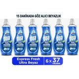 Doa Express Hızlı Yıkama Ultra Beyaz Sıvı Çamaşır Deterjanı 1480 ml x 6 Adet - 1,48 lt
