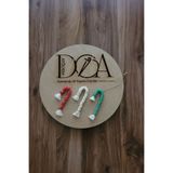 Doa Fil Store Makrome Yılbaşı Ağacı Süsü Şeker Yılbaşı Hediyelik (3 Adettir.) YILBAŞIŞEKER