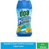 Doa Granül Çamaşır Parfümü & Çamaşır Yumuşatıcı Lilyum & Lotus 6 x 210 Gr