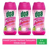 Doa Granül Çamaşır Parfümü & Çamaşır Yumuşatıcı Orkide Çiçeği 3 x 210 Gr