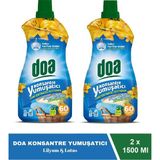 Doa Konsantre Çamaşır Yumuşatıcı Lilyum Lotus 1500 ml x 2 Adet - 3 lt