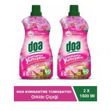 Doa Konsantre Çamaşır Yumuşatıcı Orkide 60 Yıkama 1500 Ml x 2 Adet