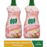 Doa Konsantre Çamaşır Yumuşatıcı Pudra Kokulu 60 Yıkama 1500 ml x 2 Adet - 3 lt