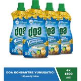 Doa Konsantre Yumuşatıcı Lilyum & Lotus 1500 ml X4 Adet - 1,5 lt