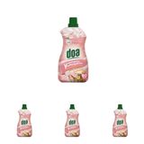 DOA Konsantre Yumuşatıcı Pudra Kokulu 1500 ml (4 paketi)