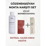 Doa Kozmetik Gözenek Sıkılaştırıcı ve Leke Karşıtı Cilt Bakım Seti - Glikolik Asit, Niacinamide, Retinal 3'lü Set